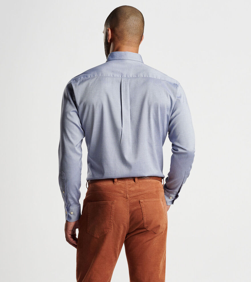 Campbell Perfect Pinpoint Cotton-Stretch Sport Shirt main image 1