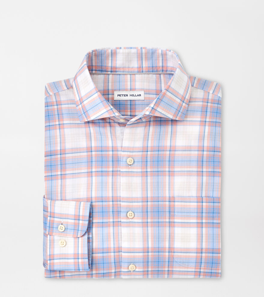 Peter Millar Kingfield Summer Soft Cotton Sport Shirt