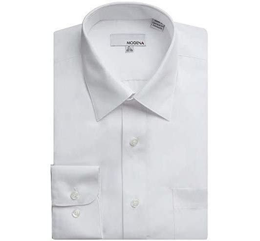 modena dress shirts MODENA White Dress Shirt