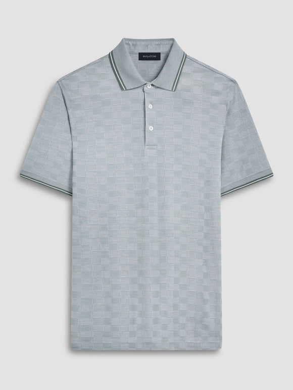 Bugatchi Checkered Polo Shirt