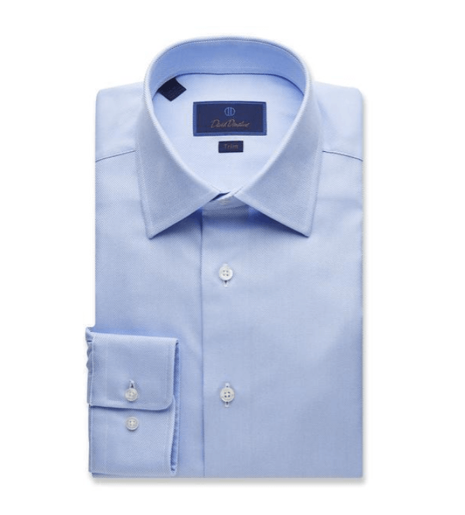 David Donahue Royal Oxford Dress Shirt David Donahue Royal Oxford Dress Shirt