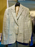 SAND 6809 M Check Sherman Napoli 1/2- Sage Green
