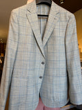 Paul Betenly Grey Blue Windowpane