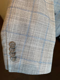 Paul Betenly Grey Blue Windowpane