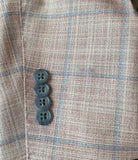 Paul Betenly Pink and Blue Windowpane