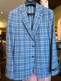 Paul Betenly Blue Grey Glen Plaid