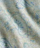 David Donahue Dune & Multi Paisley Linen Blend Sport Shirt