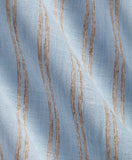 David Donahue Sky & Dune Linen Stripe Sport Shirt