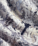David Donahue Charcoal & Multi Botanical Corduroy Sport Shirt