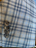 Paul Betenly Blue Grey Glen Plaid