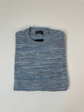 St. Croix 4557 Blue LS Crewneck ALT Row Mixed CLR
