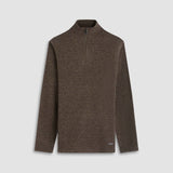 Bugatchi Diagonal Stripe Performance Quarter Zip