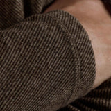 Bugatchi Diagonal Stripe Performance Quarter Zip