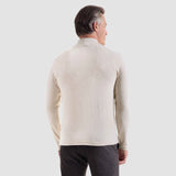 Bugatchi Diagonal Stripe Performance Quarter Zip