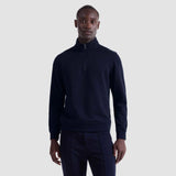 Bugatchi Soft Touch™ Geometric Performance Quarter Zip