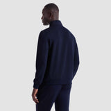 Bugatchi Soft Touch™ Geometric Performance Quarter Zip