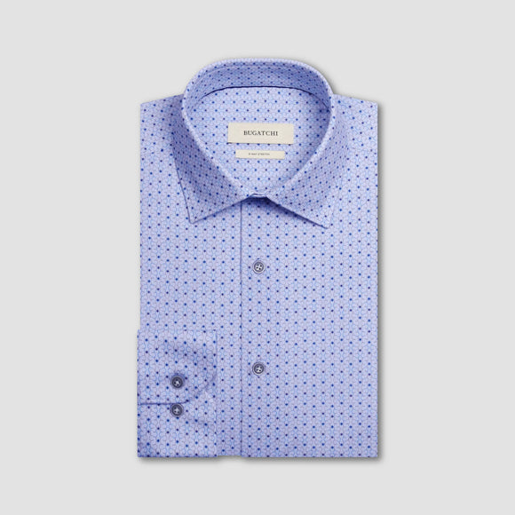 Bugatchi James Geometric OoohCotton® Shirt