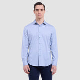 Bugatchi Jimmy Double-Sided Geometric & Solid OoohCotton® Shirt