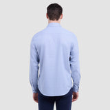 Bugatchi Jimmy Double-Sided Geometric & Solid OoohCotton® Shirt