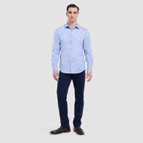 Bugatchi Jimmy Double-Sided Geometric & Solid OoohCotton® Shirt