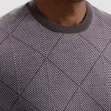 Bugatchi Diamond Crewneck Sweater