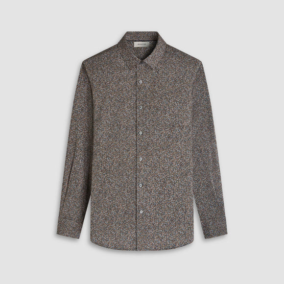 Bugatchi Julian Leaf Print Shirt