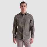 Bugatchi Julian Leaf Print Shirt
