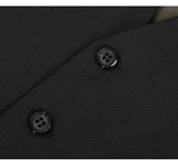 Renoir 508-1 Men's Black Wool Vest