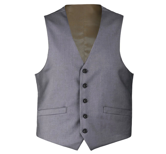 Renoir 508-3 Men's Grey Wool Vest