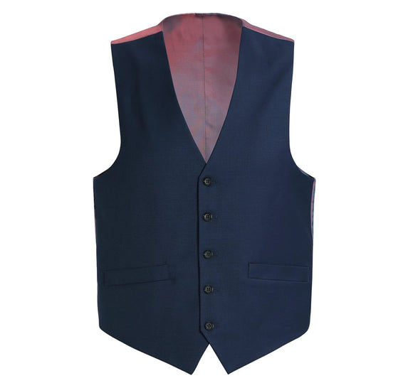 Renoir 508-19 Men's New Navy Wool Vest
