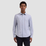 Bugatchi James OoohCotton® Abstract Chevron Shirt