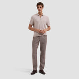 Bugatchi Textured Check Short-Sleeve Polo Sweater