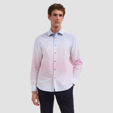 Bugatchi Julian Ombre Stripe Seersucker Shirt