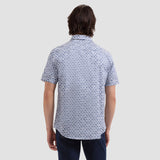 Bugatchi Orson Abstract Flamingo Short-Sleeve Shirt