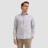 Bugatchi Julian Brushstroke Striped Shirt