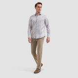 Bugatchi Julian Brushstroke Striped Shirt