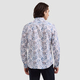 Bugatchi Julian Abstract Watercolor Ring Shirt