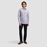 Bugatchi Julian Abstract Watercolor Ring Shirt