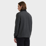 Bugatchi Houndstooth Quarter-Zip Pullover