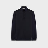 Bugatchi Soft Touch™ Geometric Performance Quarter Zip