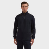 Bugatchi Soft Touch™ Geometric Performance Quarter Zip