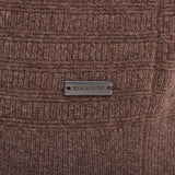 Bugatchi Grid Stitch Crewneck Sweater