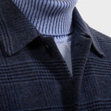 Bugatchi Glen Plaid Blouson Jacket