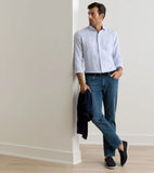 Peter Millar Vintage Washed Five-Pocket Denim
