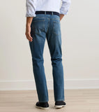 Peter Millar Vintage Washed Five-Pocket Denim