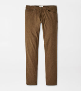 Peter Millar Mountainside Flannel Five-Pocket Pant