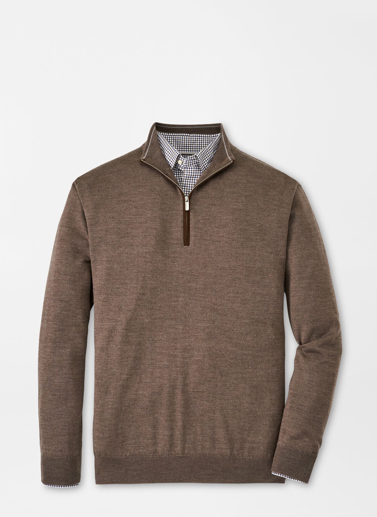 Peter Millar Autumn Crest Suede Trim Quarter-Zip – Savile Lane