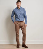 Peter Millar Superior Soft Corduroy Flat Front Trouser