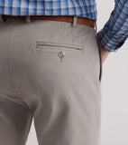Peter Millar Signature Sateen Flat Front Trouser