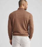 Peter Millar Autumn Crest Suede Trim Quarter-Zip